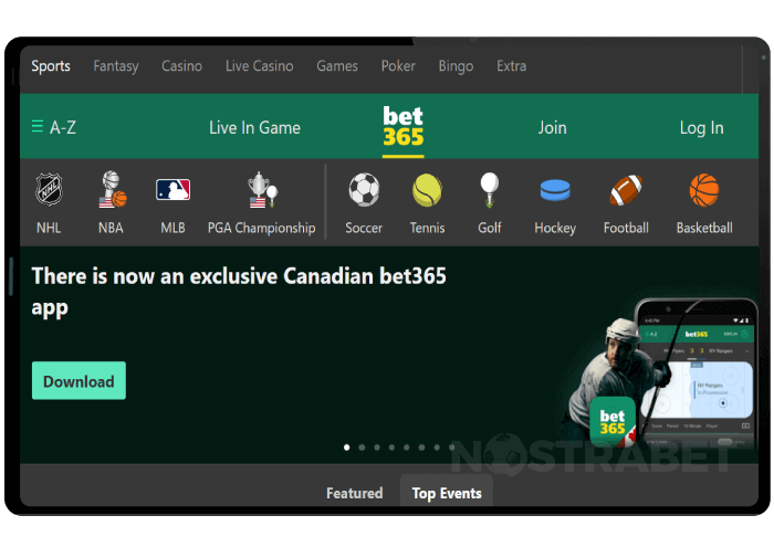 bet365 mobile site version canada