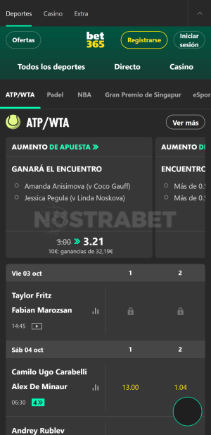 bet365 tenis movil