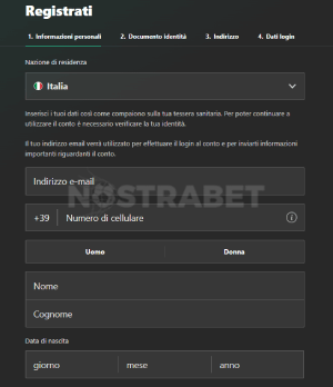 registrazione bet365