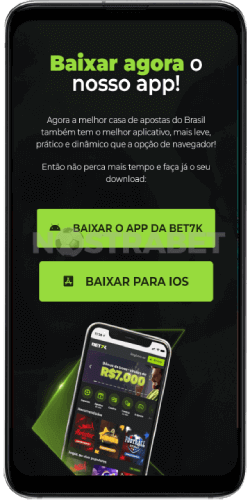 Baixe o aplicativo Bet7k para Android