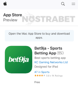 bet9ja ios app