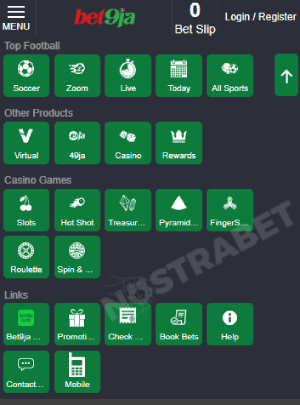 bet9ja mobile lite option