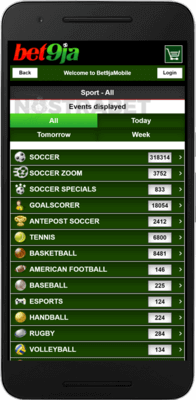 bet9ja old android app sports