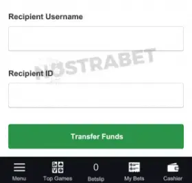 bet9ja transfer money between accounts