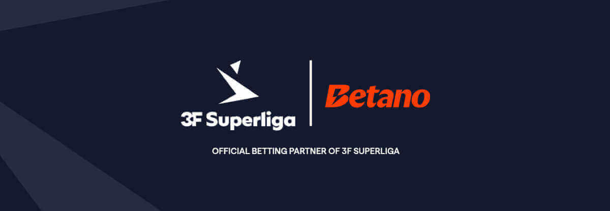 Betano sponsorship with 3F Superliga Denmark