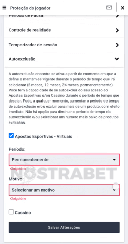 Betano excluir conta permanentemente