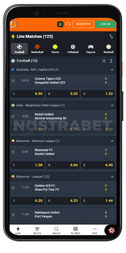 betano live betting on android