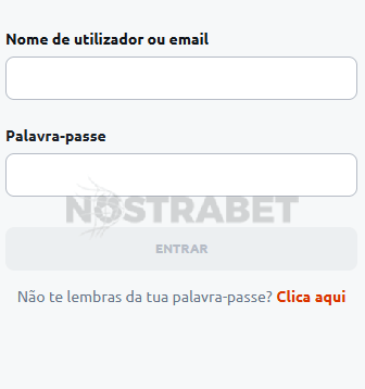 Passos de login do betano