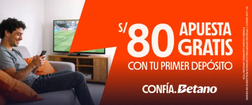 Oferta de bienvenida de Betano Perú para apuestas deportivas (apuesta gratis)