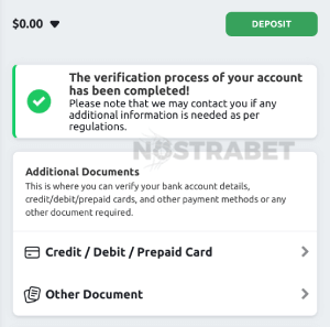 betano verification