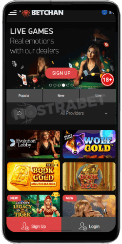 Betchan casino app