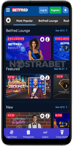 betfred android app live casino