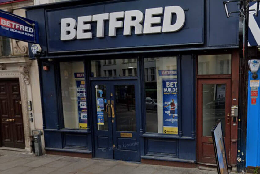 betfred betting shop