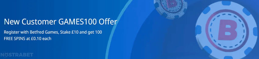 betfred games welcome offer