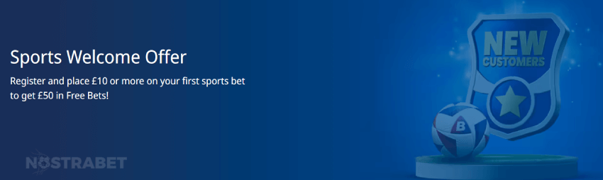 betfred sports welcome bonus