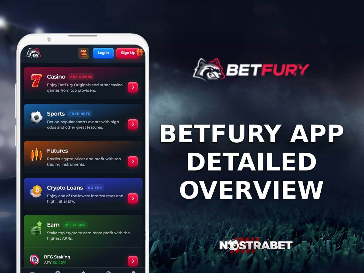 BetFury Casino Mobile App