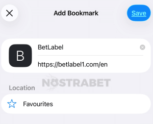 Betlabel iOS download