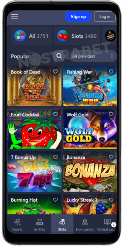 Betmaster Casino Games on Android