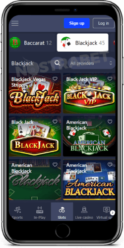 Betmaster Casino Blackjack on iOS