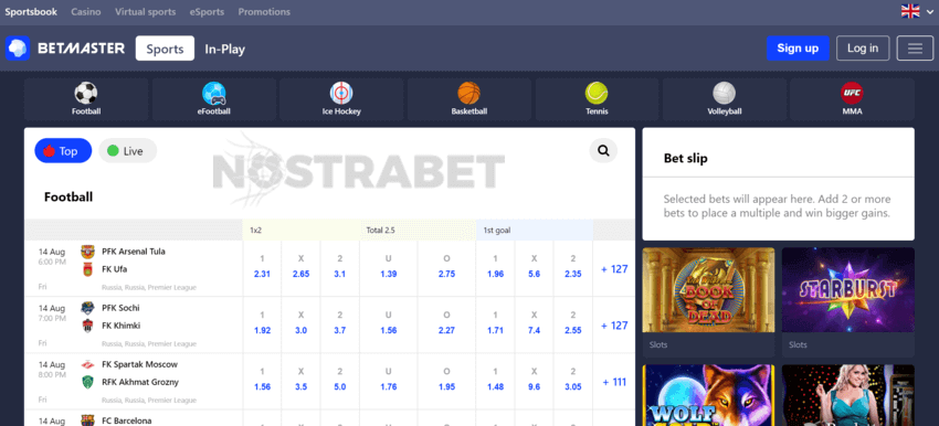 BetMaster.io Review ➤ Sportsbook & Casino Tested | Pros & Cons | 2023