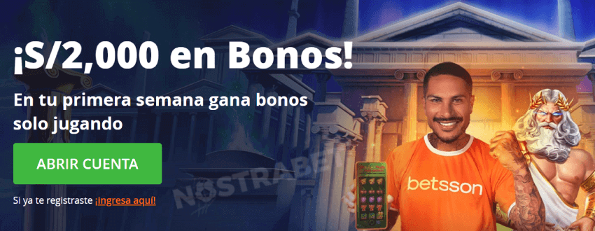 Betsson casino bono de bienvenida