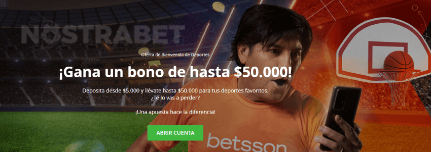 Betsson bono de bienvenida deportes