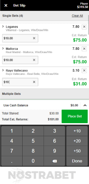 betway how to place bets