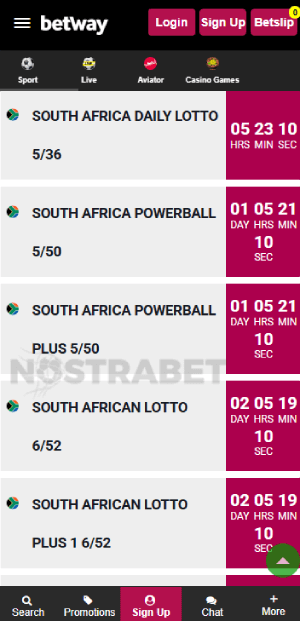 how to play betway lucky numbers