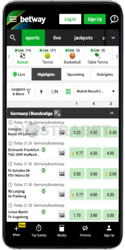 betway mobile app