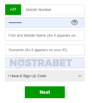 betway mobile registration