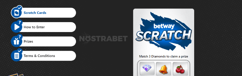 Betway scratch cards