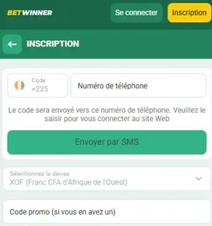 code bonus entrer betwinner