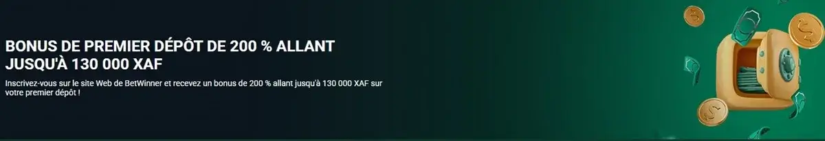 offre de bienvenue sport betwinner