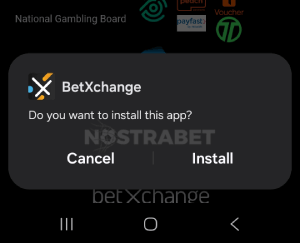 betxchange Android app