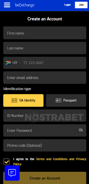 betxchange registration