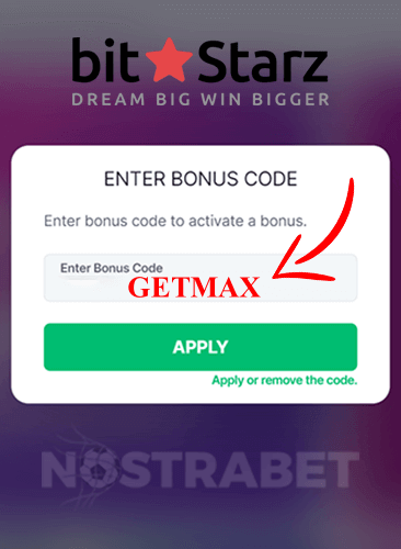 BitStarz Casino Bonus Code Field