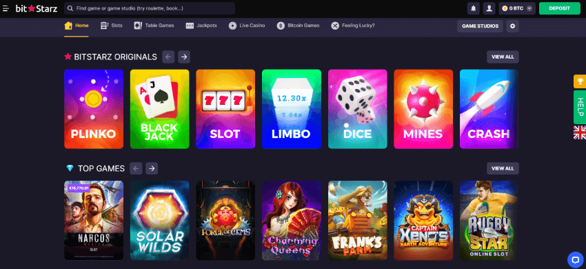 bitstarz casino games section