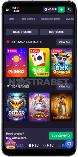 BitStarz Casino Mobile Version