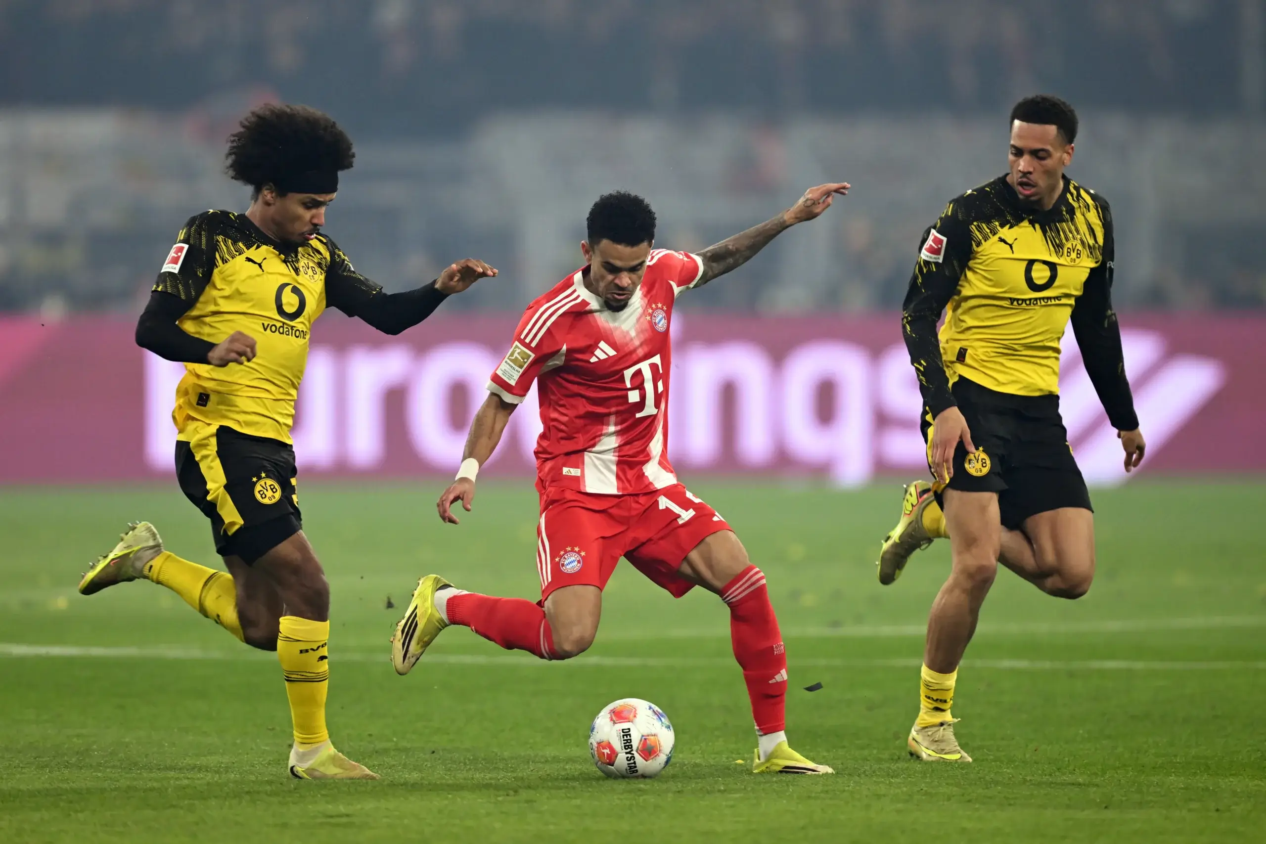 Карим Адейеми, Феликс Нмеча и Луис Диас