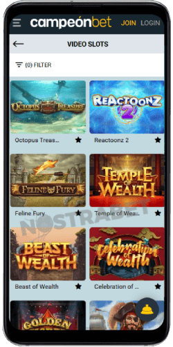 Campeonbet Casino Slots on Android