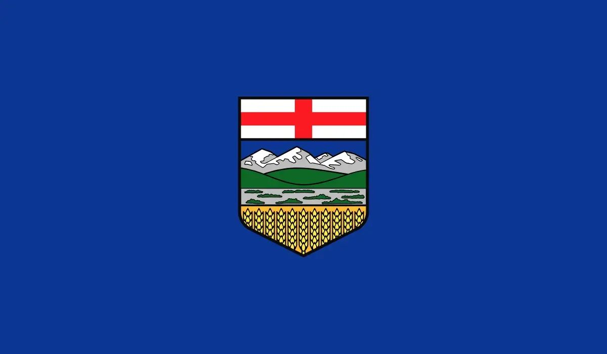 Canada Alberta Flag