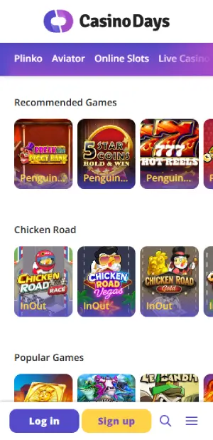 Casino Days Casino Games