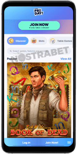 CasinoFriday app