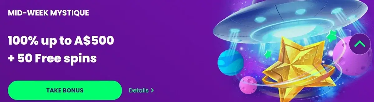 casino rocket mid-week mystique