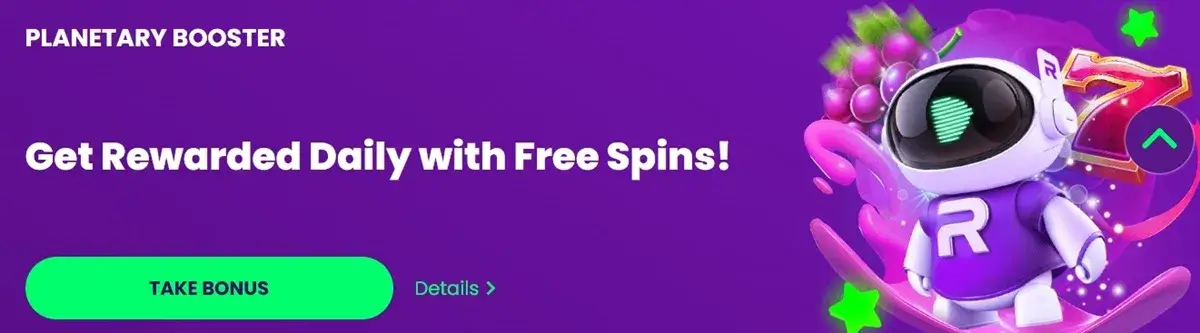 casino rocket planetary booster