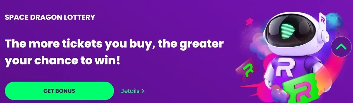 casino rocket space dragon lottery