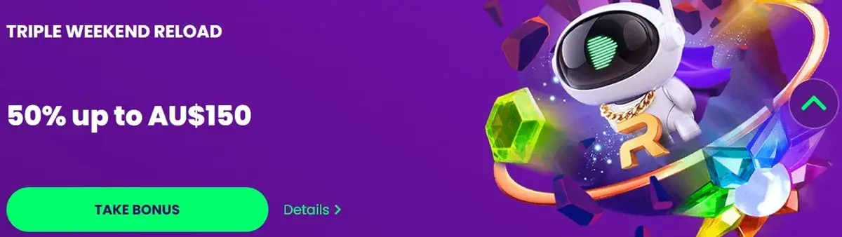 casino rocket triple weekend reload