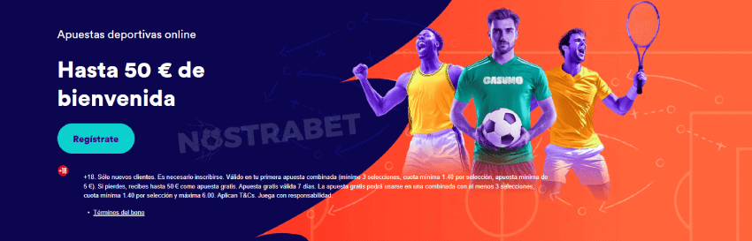 Casumo bono de bienvenida deportes