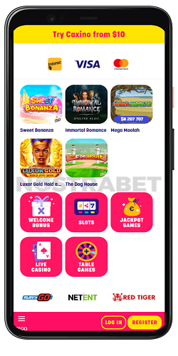 caxino casino mobile app and mobile version