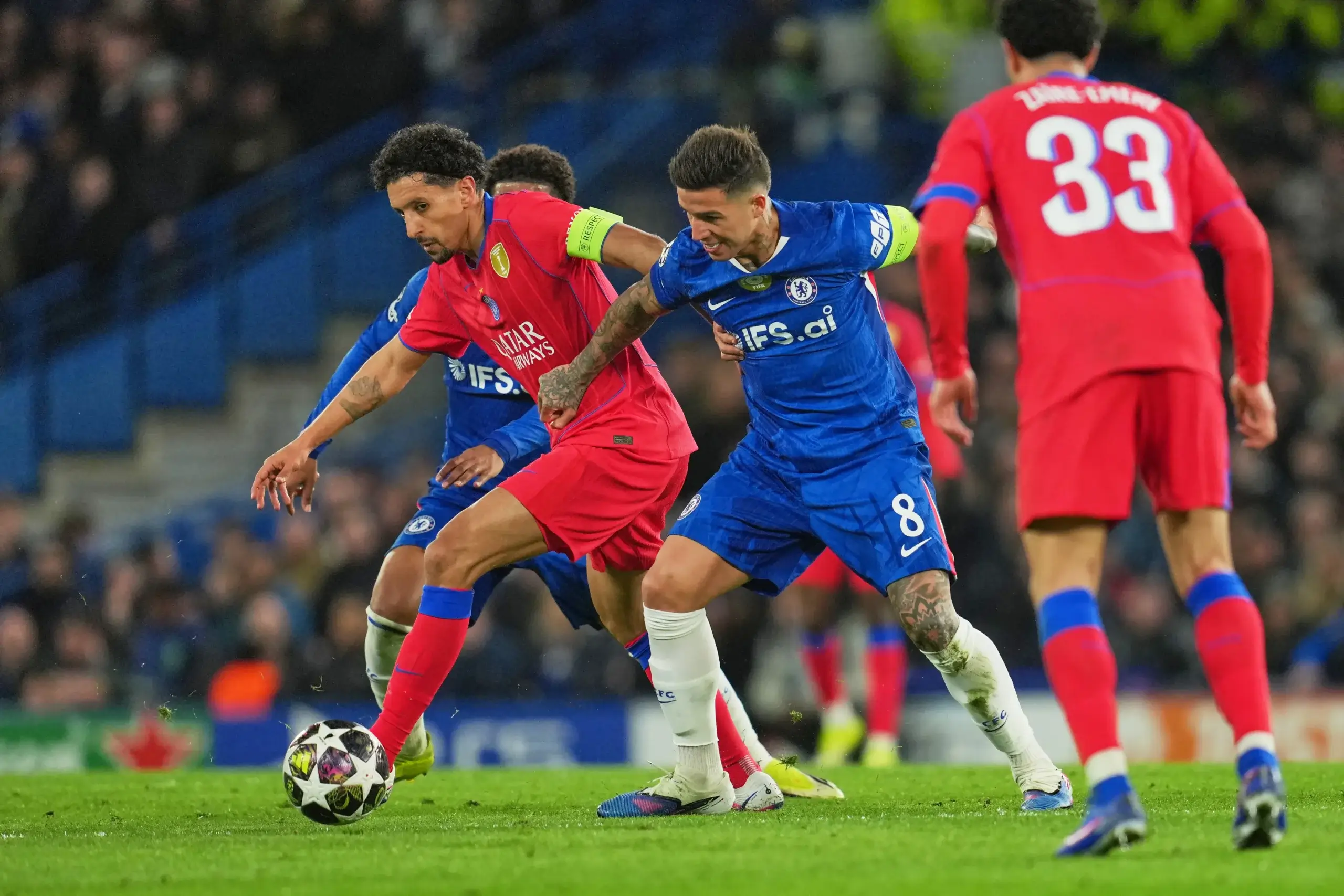 Енцо Фернандес и Маркиньос